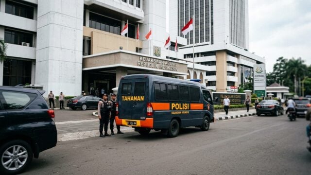 Gedung Kejaksaan Agung tempat Don Ritto menjalani penahanan kasus TPPU