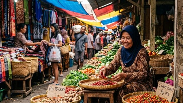 Pasar Cisalak Depok sebagai etalase pasar rakyat berkembang