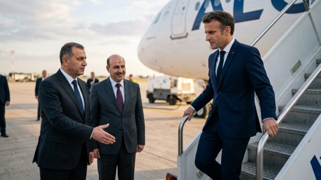 Macron Kunjungi Suriah Pertama Kali Pasca Jatuhnya Assad