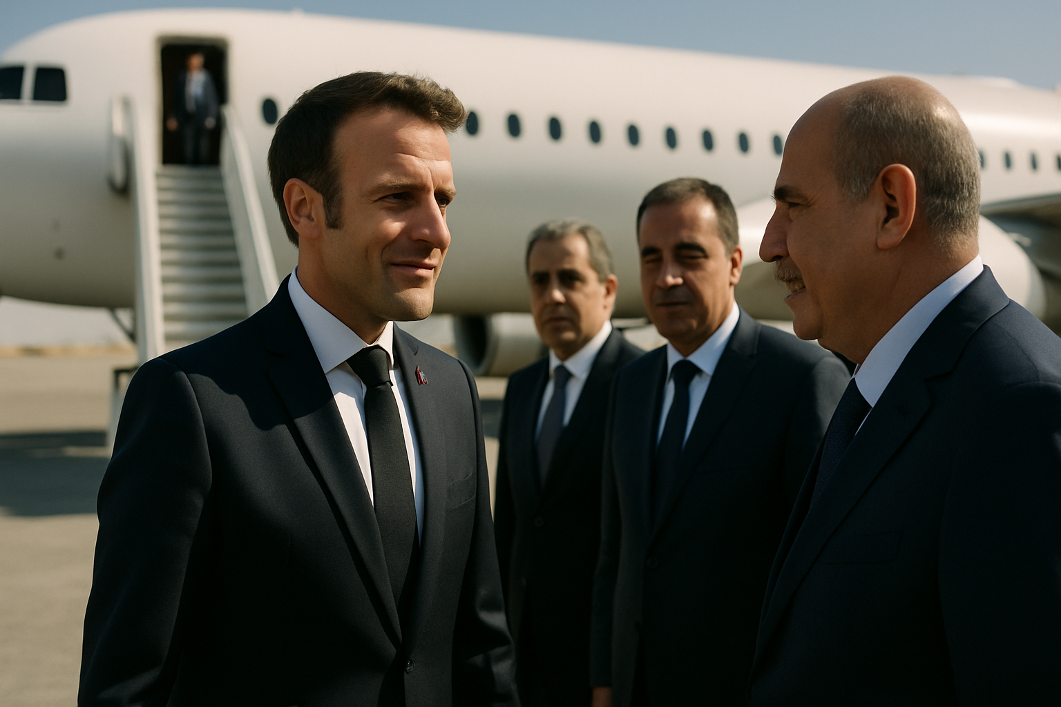 Macron Kunjungi Suriah Pertama Kali Pasca Jatuhnya Assad