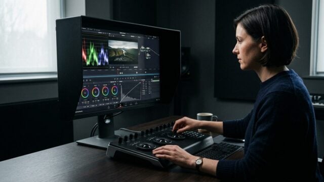 Monitor Asus ProArt PA27UCGE 27 inci 4K dengan hood anti-glare dan interface profesional