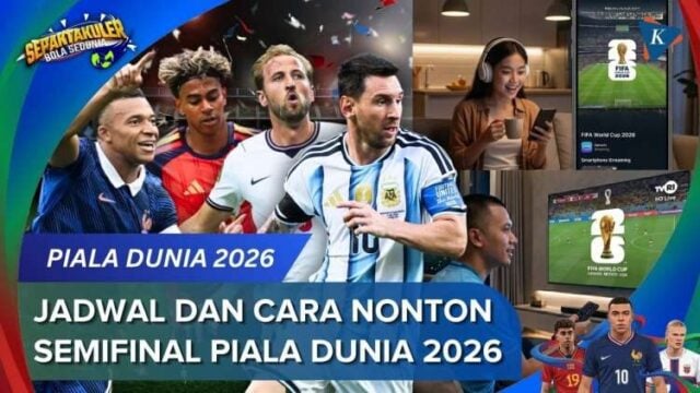 Cara Nonton Piala Dunia 2026 di TVRI dan Streaming