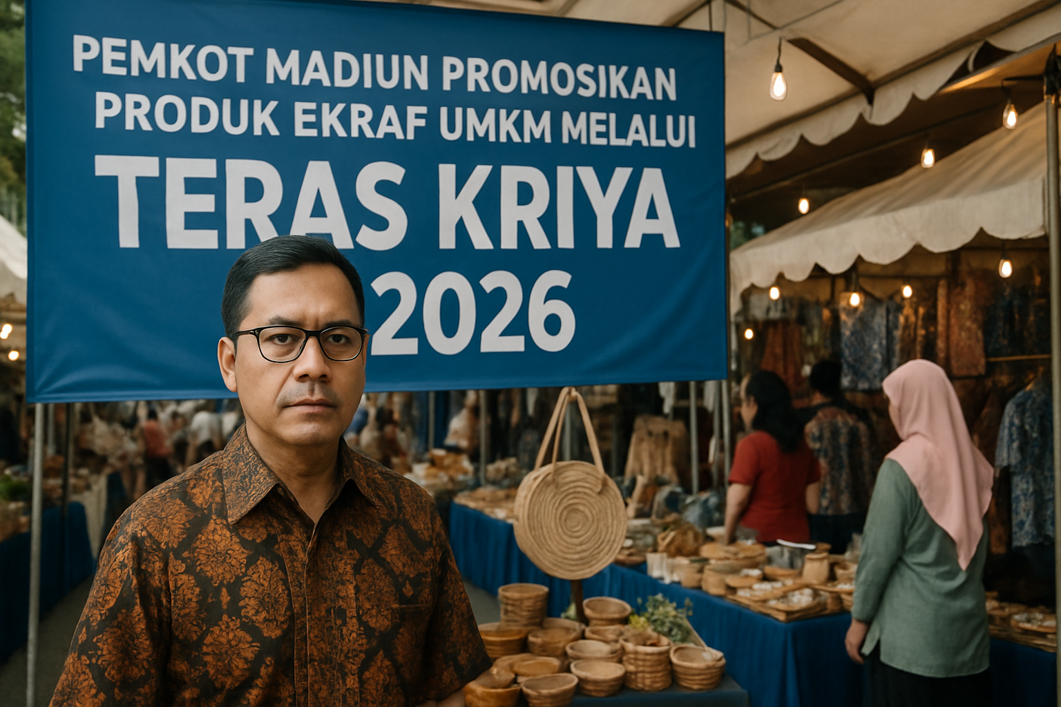 Pemkot Madiun promosikan produk ekraf UMKM melalui Teras Kriya 2026