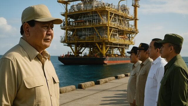Prabowo Bakal Resmikan Groundbreaking Proyek Gas Raksasa Blok Masela