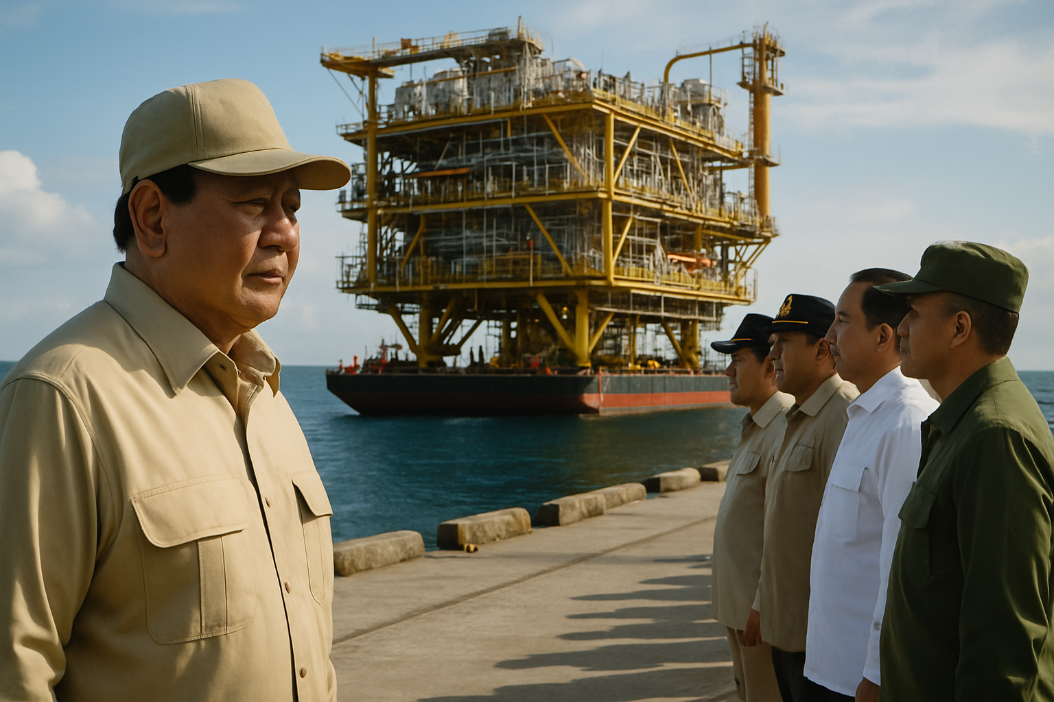 Prabowo Bakal Resmikan Groundbreaking Proyek Gas Raksasa Blok Masela