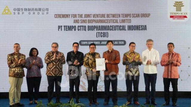 Kurangi Ketergantungan Impor, Tempo Scan & CTTQ Bangun Bisnis Biofarmasi di Indonesia