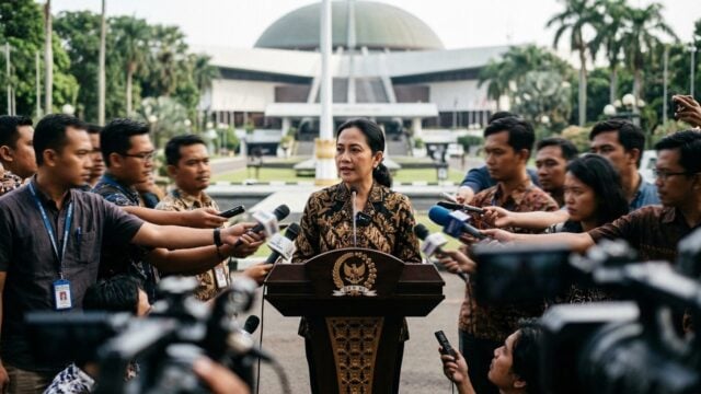 Menteri Imigrasi Agus Andrianto memberikan keterangan mengenai status cekal Febrie Adriansyah