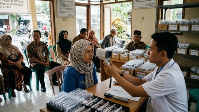 Pemeriksaan mata dan kacamata gratis di Jakarta Utara