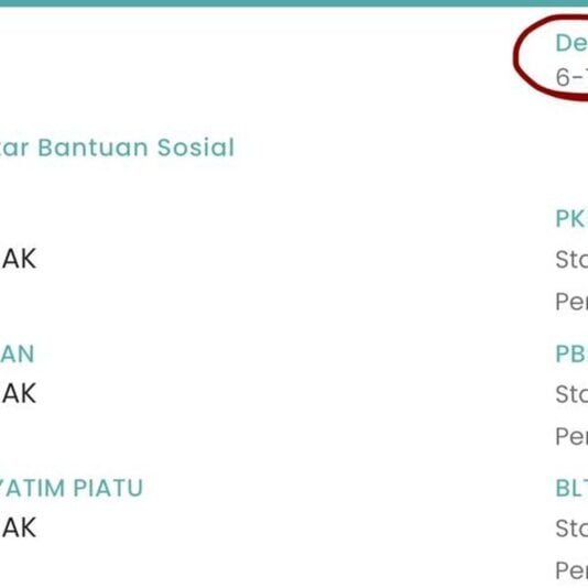 Cara Cek Desil Bansos Lewat HP untuk PKH dan BPNT