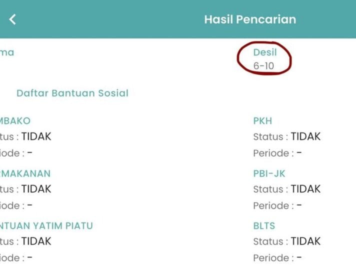 Cara Cek Desil Lewat HP Pakai NIK KTP, Ini Langkahnya