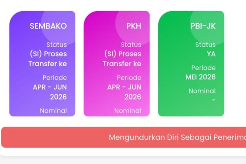 Cara Cek Bansos BPNT 2026 Lewat HP, Pakai NIK KTP