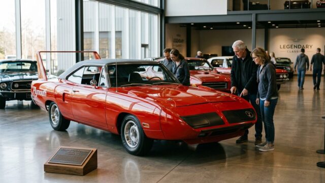 Chevrolet Camaro 1968 dari Fast 7 dipajang untuk calon pembeli