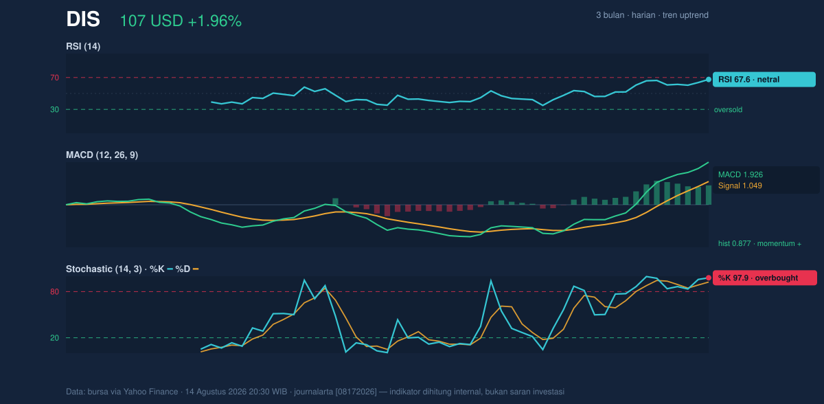 Momentum chart of DIS