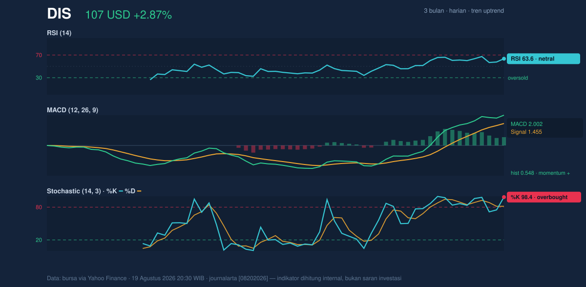 Momentum chart of DIS