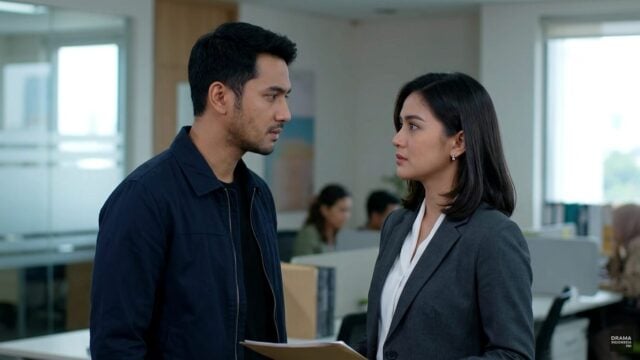 Cuplikan Adegan Sinetron Terikat Janji RCTI: Sena dan Davina Saling Tatap Bahas Rencana Rahasia