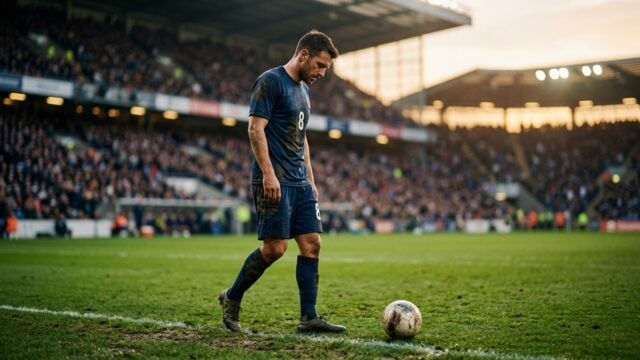 Lionel Messi terlihat berduka setelah wafatnya sang ayah