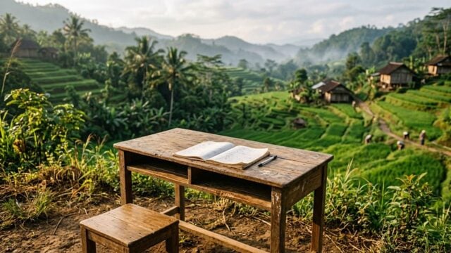 Suasana sekolah di daerah 3T sebagai fokus program inventarisasi pendidikan