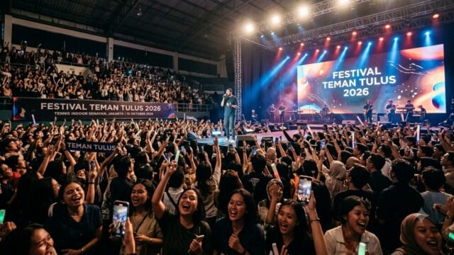 poster festival teman tulus 2026 tennis indoor senayan
