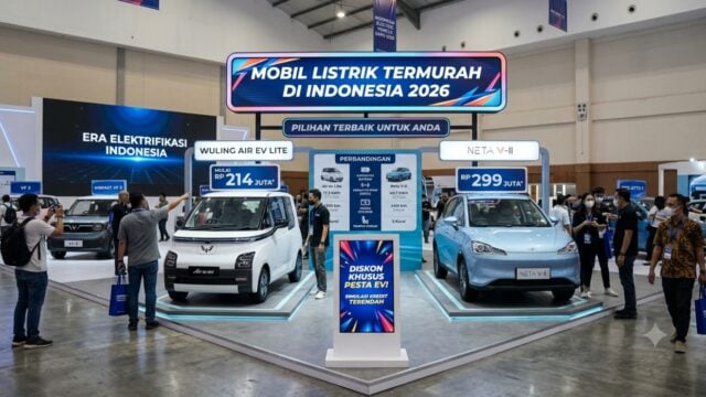 mobil listrik termurah di indonesia 2026 wuling air ev neta v