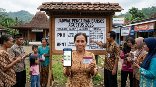 cek bansos agustus 2026 jadwal pencairan pkh bpnt