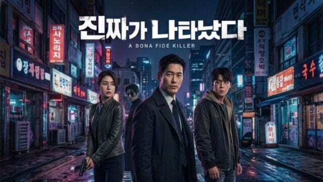 poster drama korea a bona fide killer the real has come 2023