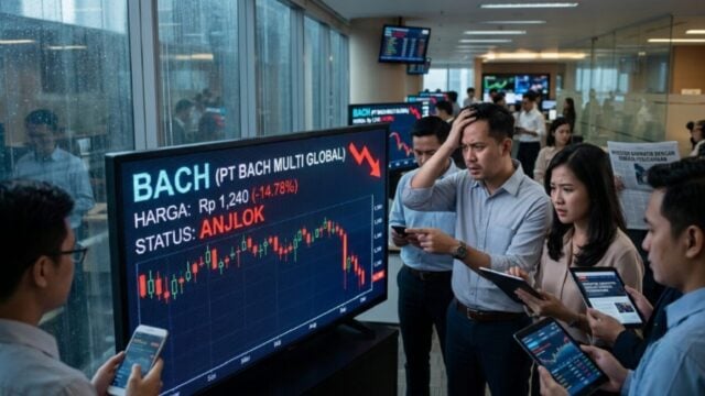 Penyebab Saham BACH Anjlok 14,78% ke Rp865: Cek 5 Faktor Ini