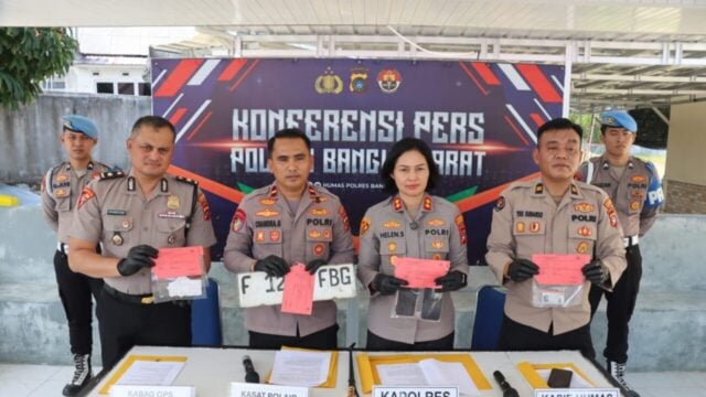 Polres Bangka Barat Gagalkan Penyelundupan Pasir Timah