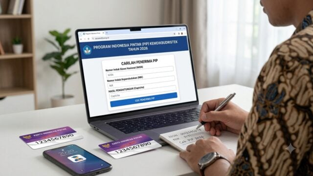 cara cek penerima pip kemdikbud 2026 di website pip kemdikbud go id
