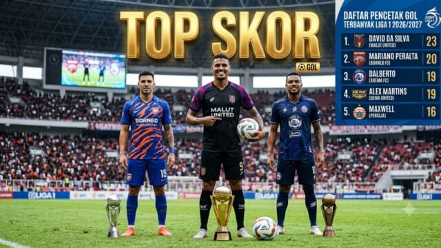 top skor liga 1 2026 daftar pencetak gol terbanyak