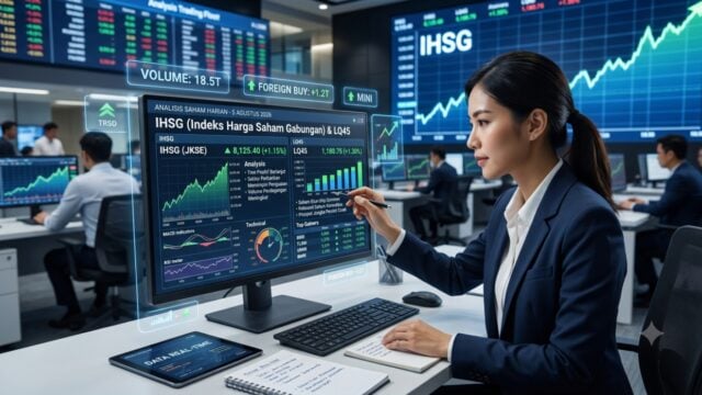 analisis saham harian 5 agustus 2026 ihsg lq45