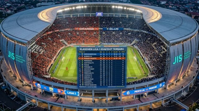 klasemen liga 1 2026 terbaru persib persija