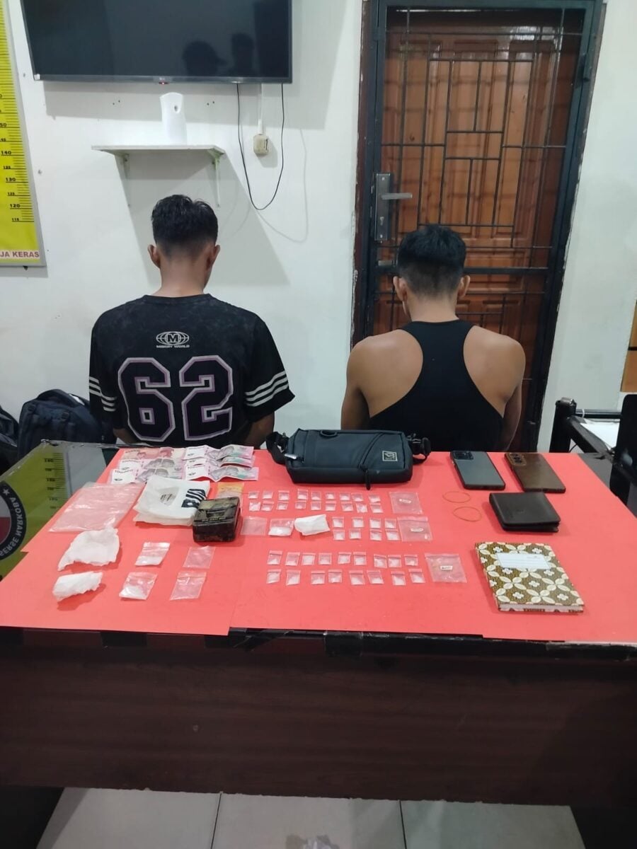 penggerebekan sabu tim hantu polres bangka barat tempilang