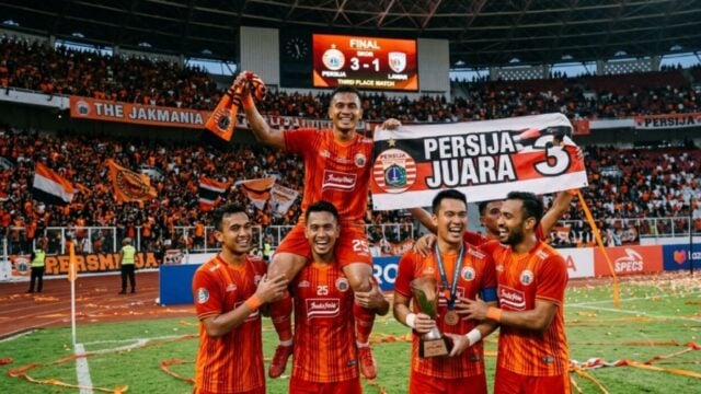 persija jakarta kalahkan arema fc 3 1 juara 3 piala presiden 2026 gianyar