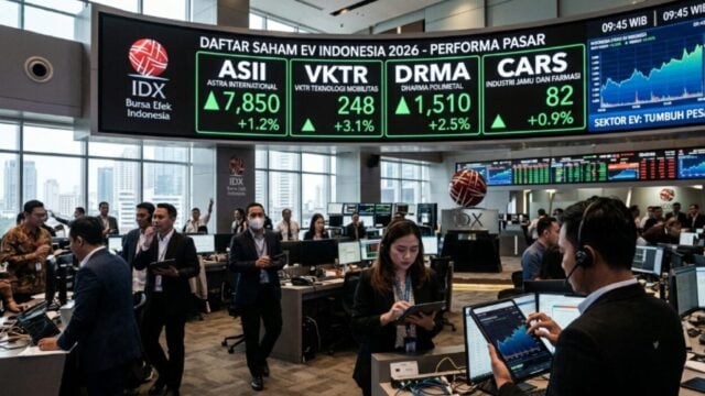 daftar saham electric vehicle ev terbaik 2026 indonesia