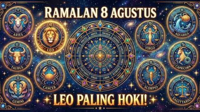 ramalan zodiak hari ini 8 agustus 2026 lengkap 12 zodiak