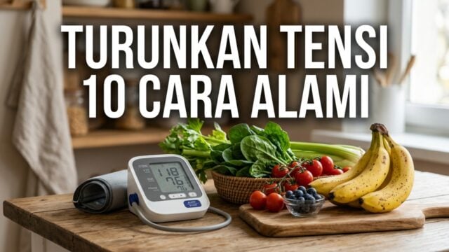 Menurunkan Tekanan Darah Tinggi Secara Alami & Cepat 2026