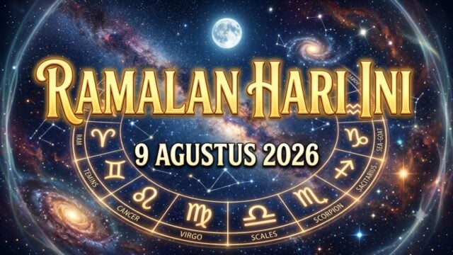Ramalan Zodiak Hari Ini 9 Agustus 2026