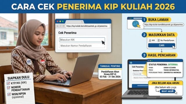 CARA CEK PENERIMA KIP 2026