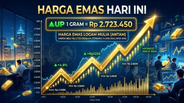 Harga Emas Logam Mulia Hari Ini Selasa 11 Agustus 2026