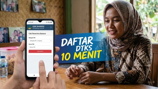 Cara Daftar DTKS Online 2026 Agar Dapat Bansos PKH, BPNT, BLT