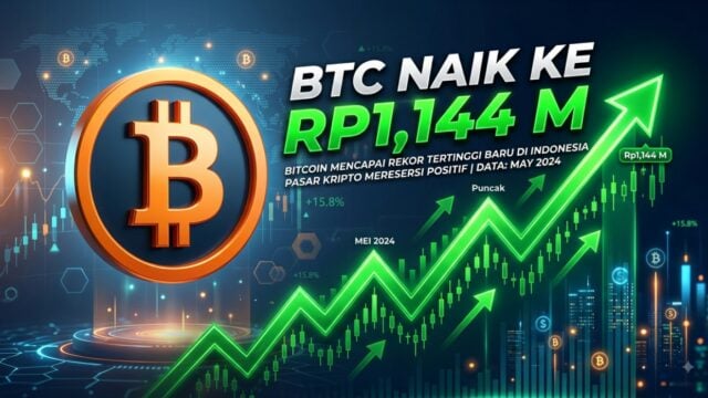 Harga Bitcoin Hari Ini 12 Agustus 2026 Naik 0,97% ke Rp1,144 Miliar