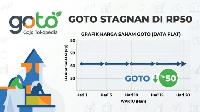 Saham GOTO Hari Ini 12 Agustus 2026 Stagnan di Rp50, 0,00%