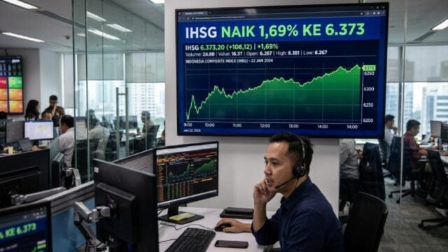 IHSG Hari Ini 12 Agustus 2026 Menguat 1,69% ke 6.373,85