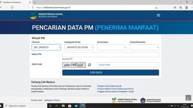 Cara Cek Desil Online 2026 di DTKS/DTSEN: Syarat Bansos, PKH, BPNT & KIP Kuliah