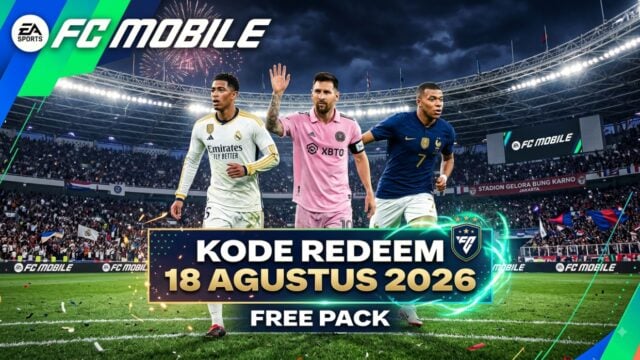Kode Redeem FC Mobile Hari Ini Selasa 18 Agustus 2026