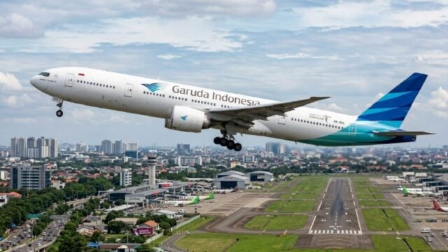 Harga Saham Garuda GIAA Turun