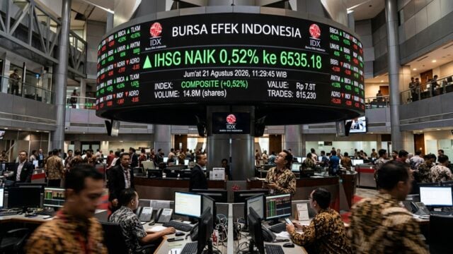 IHSG Hari Ini Jum'at 21 Agustus 2026 Menguat