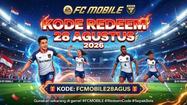[UPDATE] Kode Redeem FC Mobile Hari Ini Jumat 28 Agustus 2026: Klaim Coins & Player Gratis