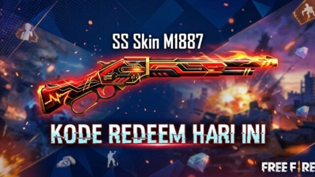 Update Kode Redeem FF Hari Ini 30 Agustus 2026: Klaim Skin M1887 + Diamond Gratis