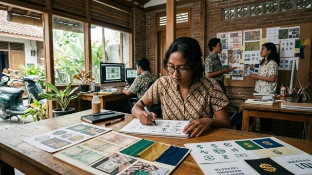 Rebrand Holy Marketing bertema bahasa uang